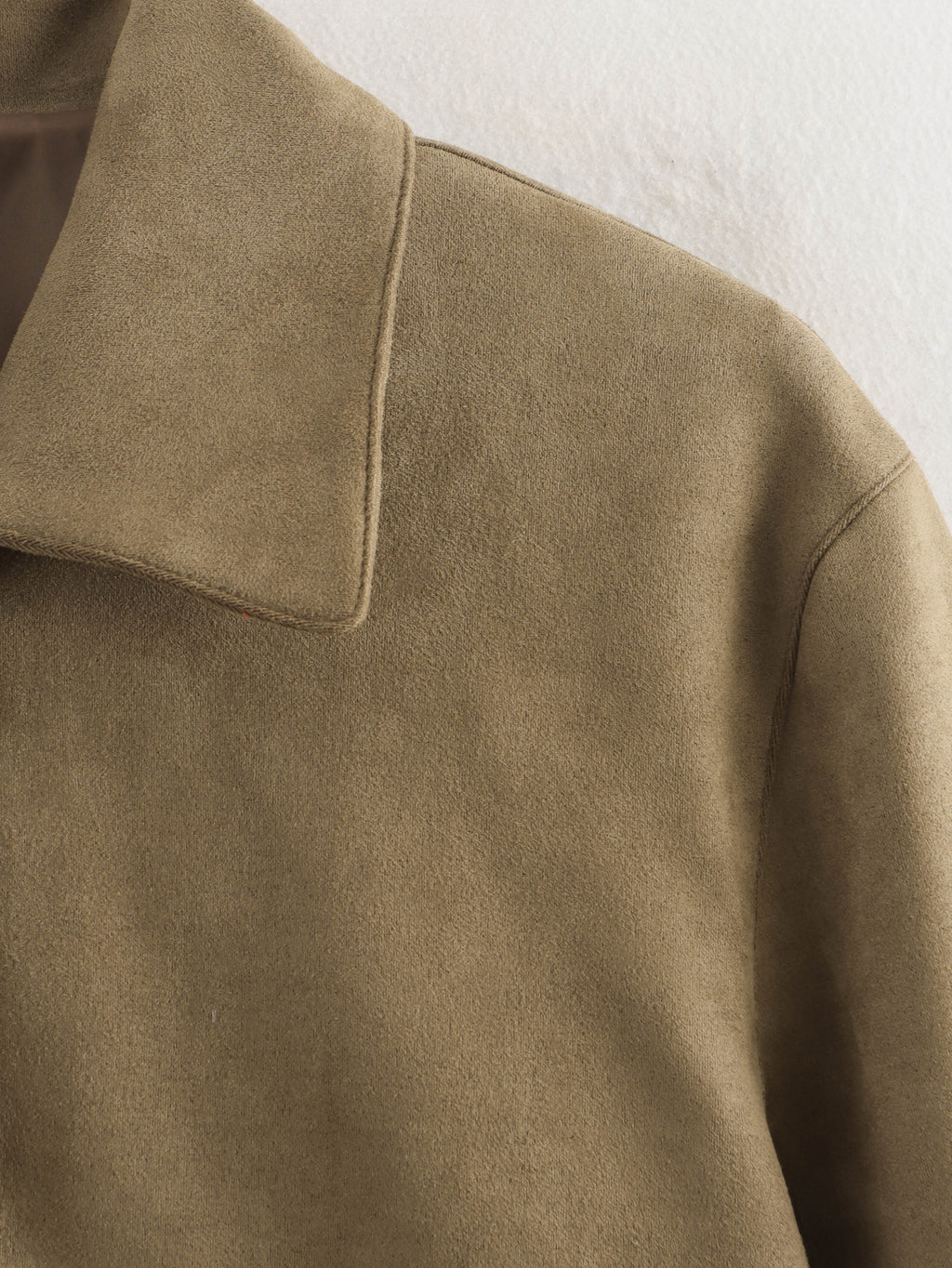 Women Clothing Autumn Winter Jacket Old Money Suede Short Coat