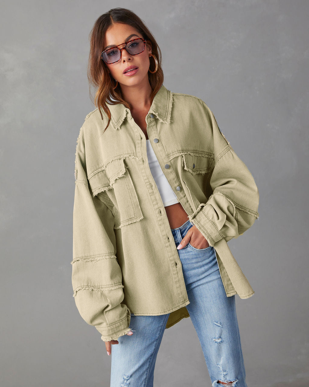 Apricot and khaki