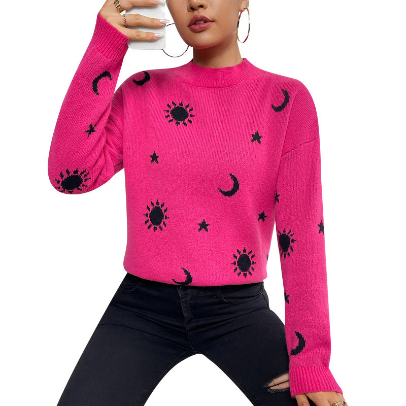 Rose Red Halloween Sweater