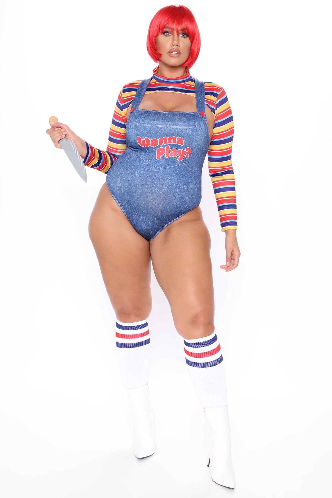 Sexy Sportswear Skinny Print Halloween Women two piece set